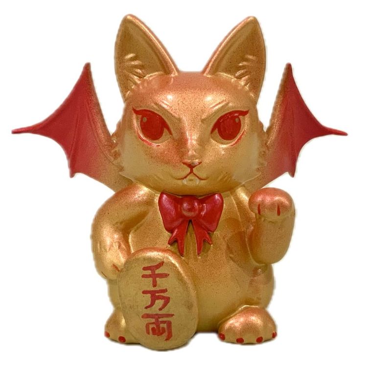 Designer Con 2025 Exclusive - Lucky Catbat! by Heartbat Studio