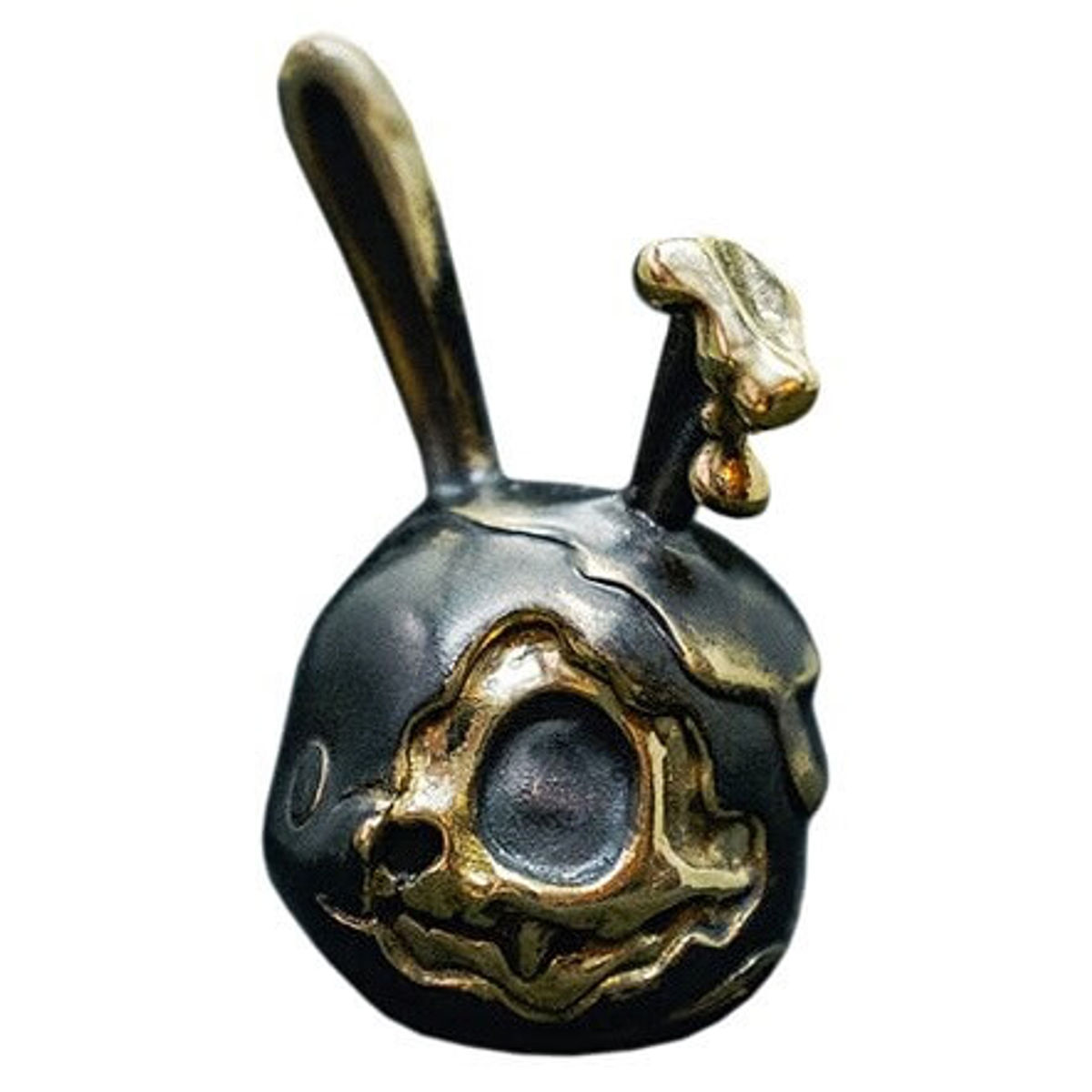 Detached Lanyard Bead - Distressed Black