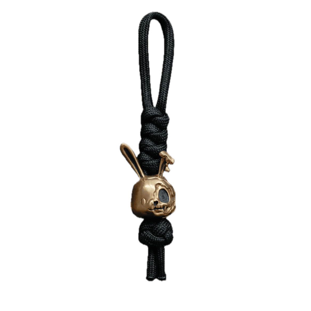 "Detached" Skull Lanyard - Brass Gold
