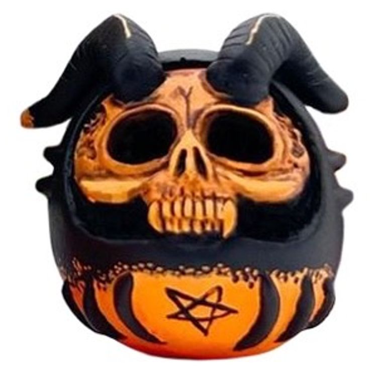 Devil's Egg Pumpkin by Sculpty Meow