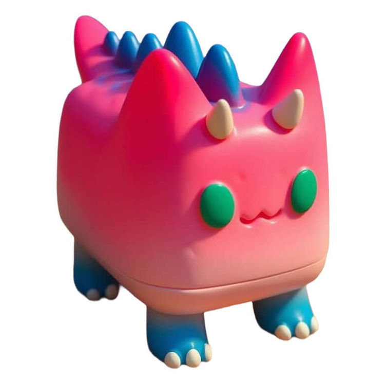 DiDi Dino Cat Pink by Rato Kim