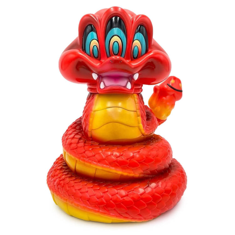 Dick Snake Inferno Red by Kamerian