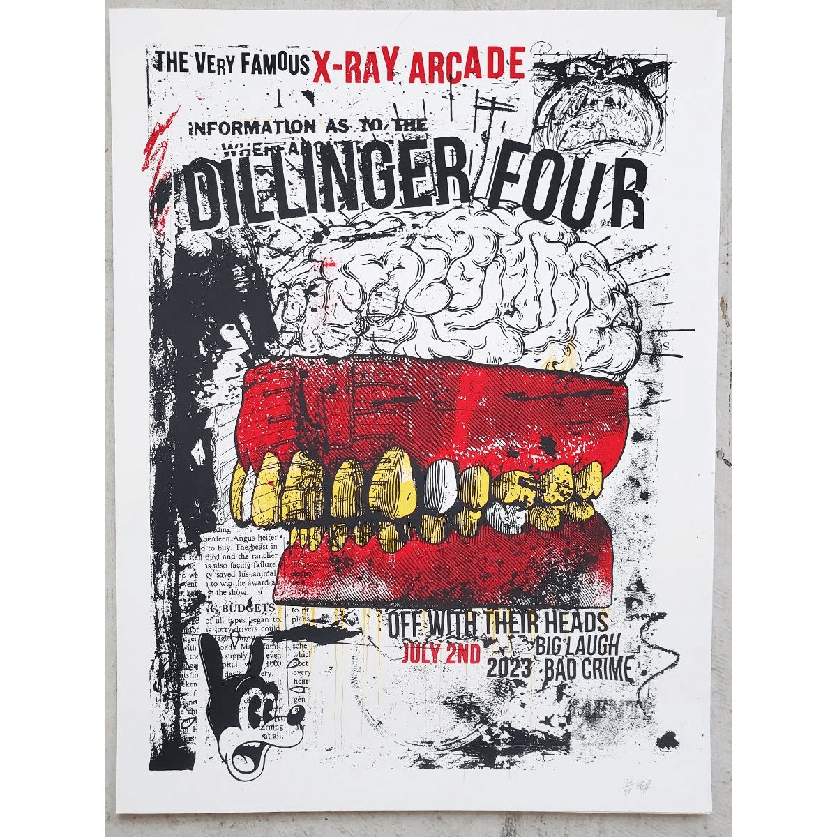 Dillinger Four at X-Ray Arcade