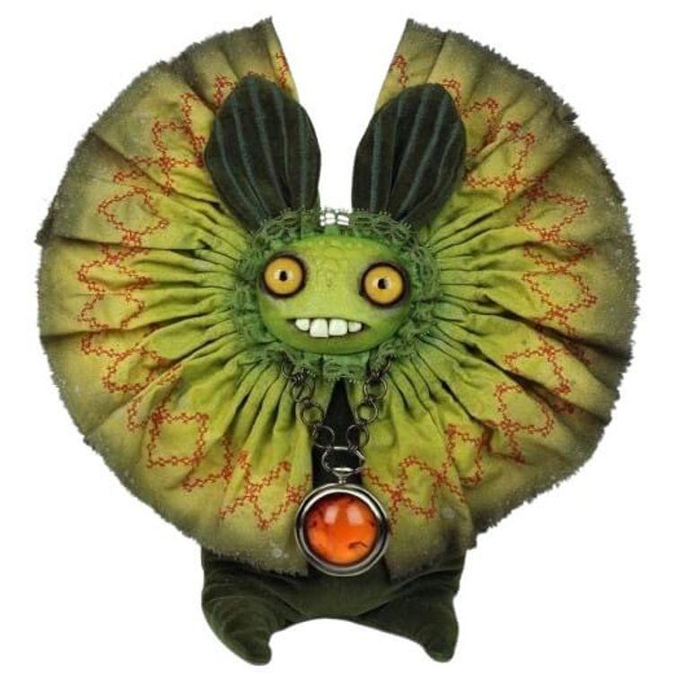 Dilophosaurus Dust Bunny by Amanda Louise Spayd