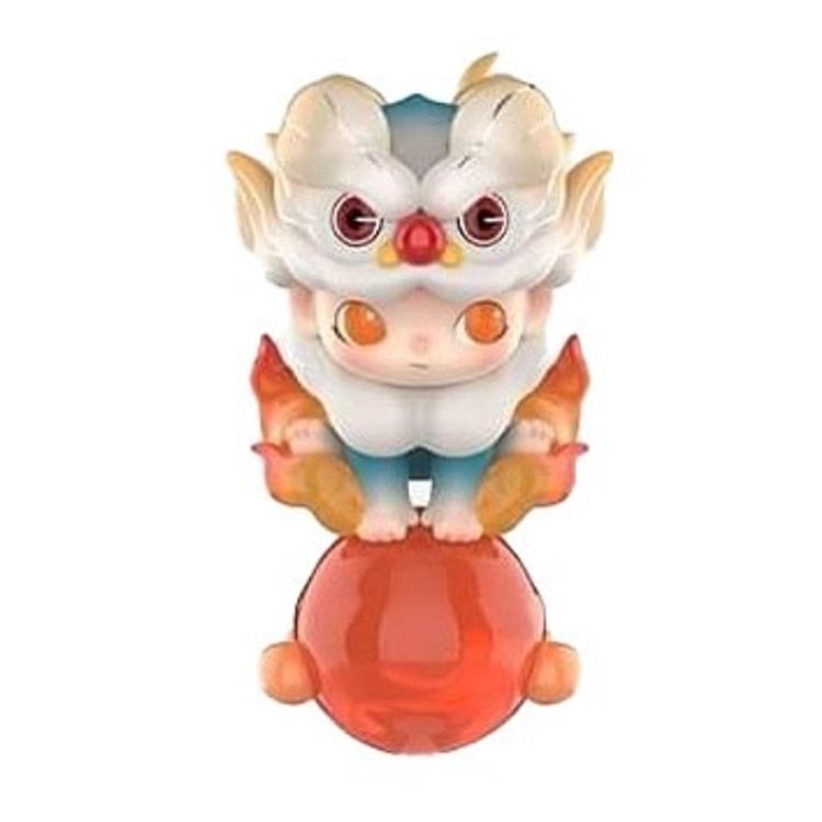 Dimoo Auspicious Lion Orange Variant (Secret) by Dimoo World (Ayan Tang)