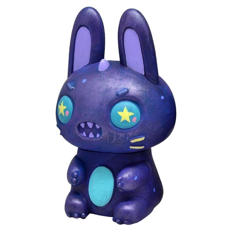 Dino Bunny Midnight by Jeremiah Ketner