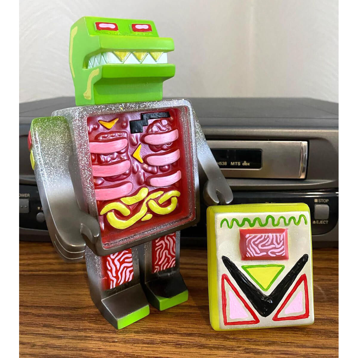 Dino Byte Silver Green