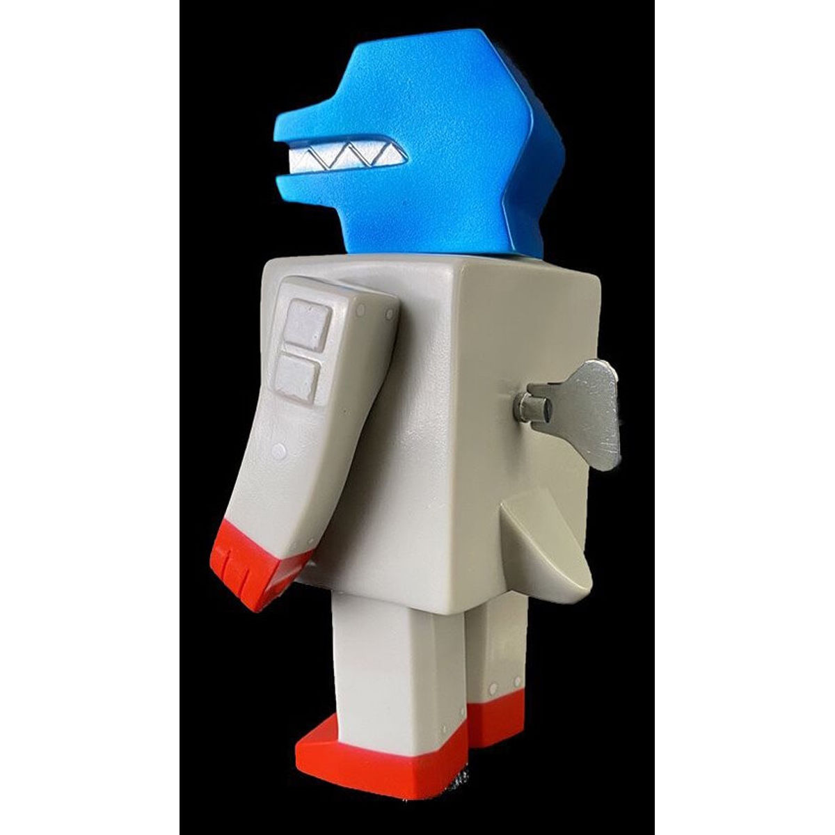 Dino Byte Wind Up Red White Blue