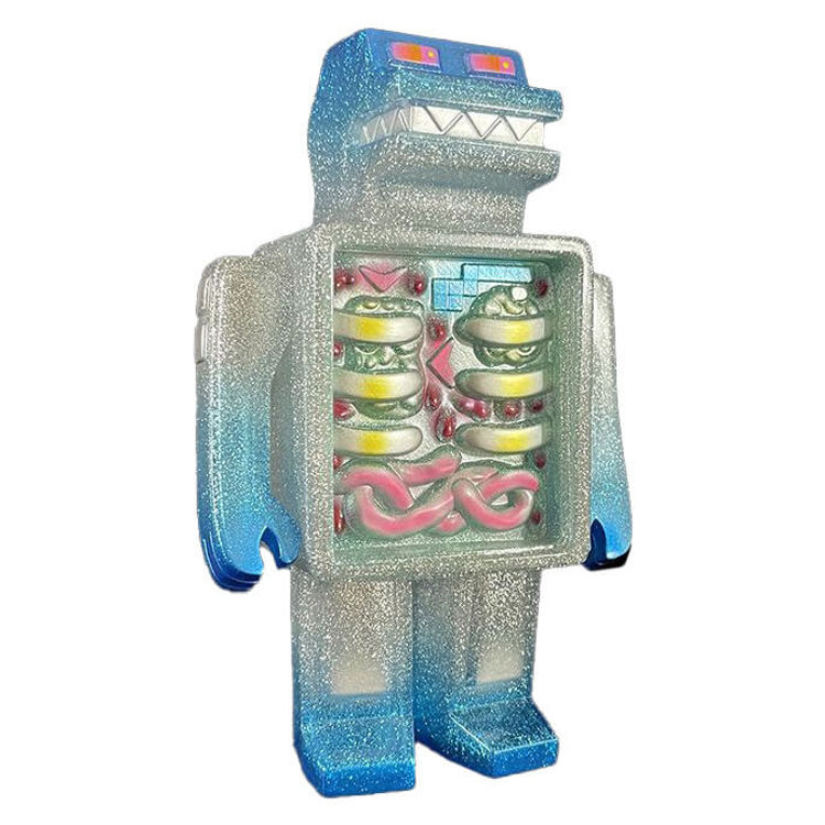 Dino Bytes Blue Shimmer by Joseph Harmon
