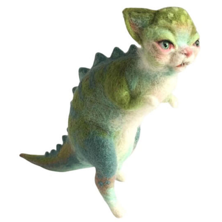 Dinokitty Kittyrex by Mab Graves