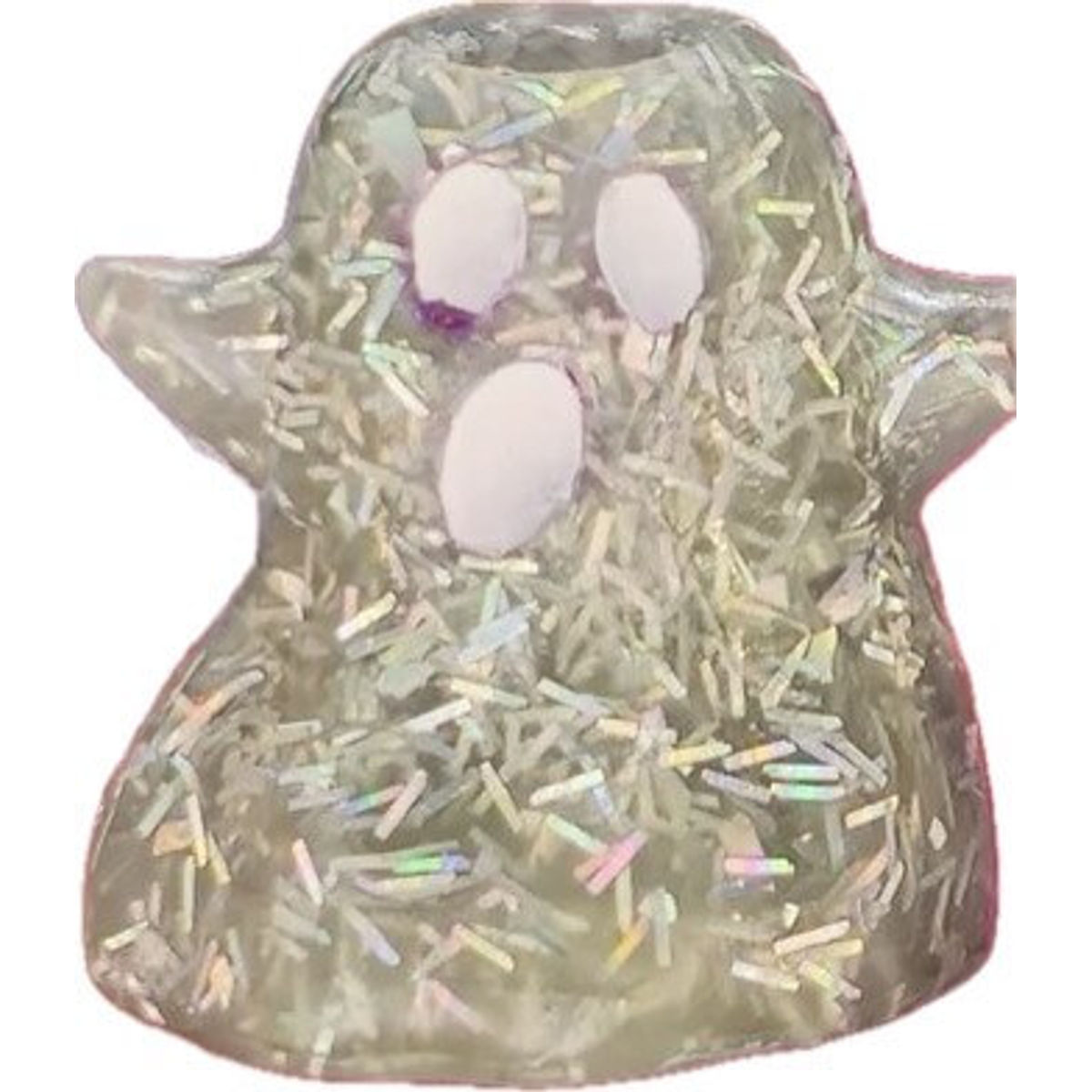 Disco Biscuit Boo Bead