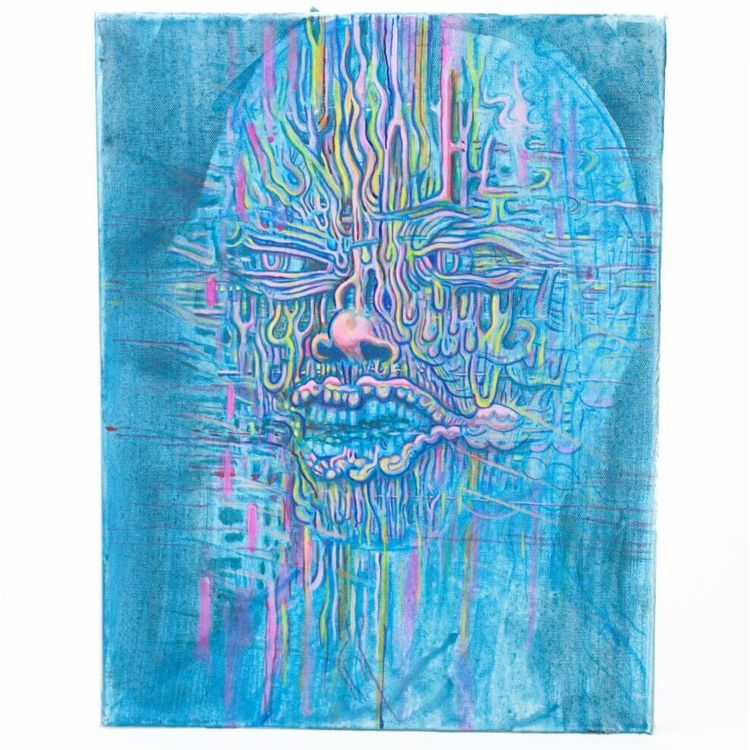 Dissolution (Blue) by American Gross (Josh Kimberg)