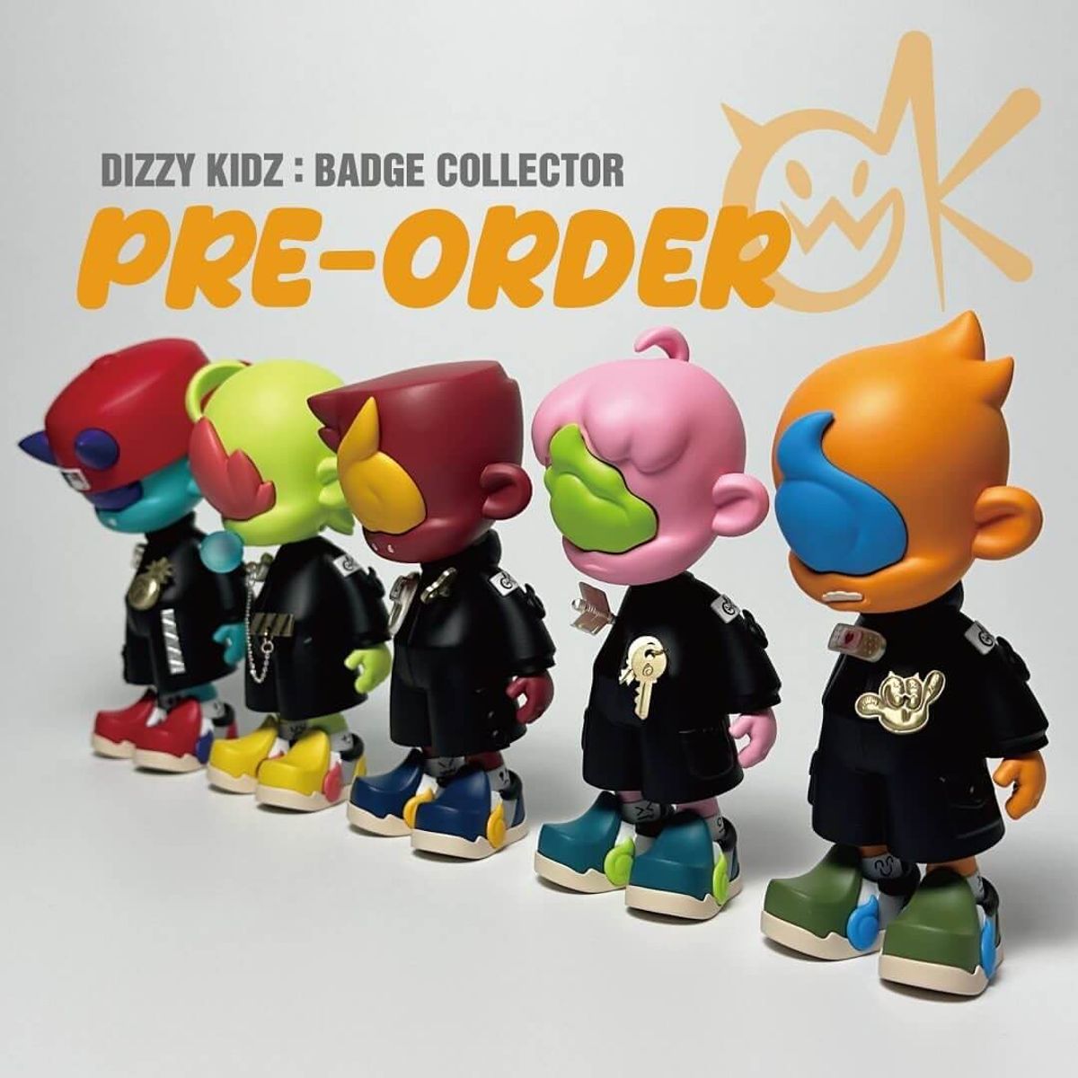 Dizzy Kidz Badge Collector Fear