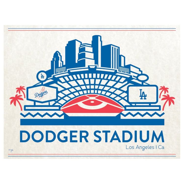 Dodger Stadium by Ryan Hungerford