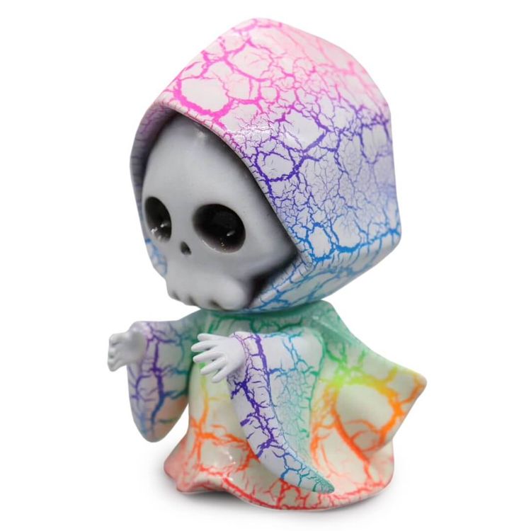 Dokuro Flourescent Rainbow White Crack by Painter-Net (Toshihiko Ito)