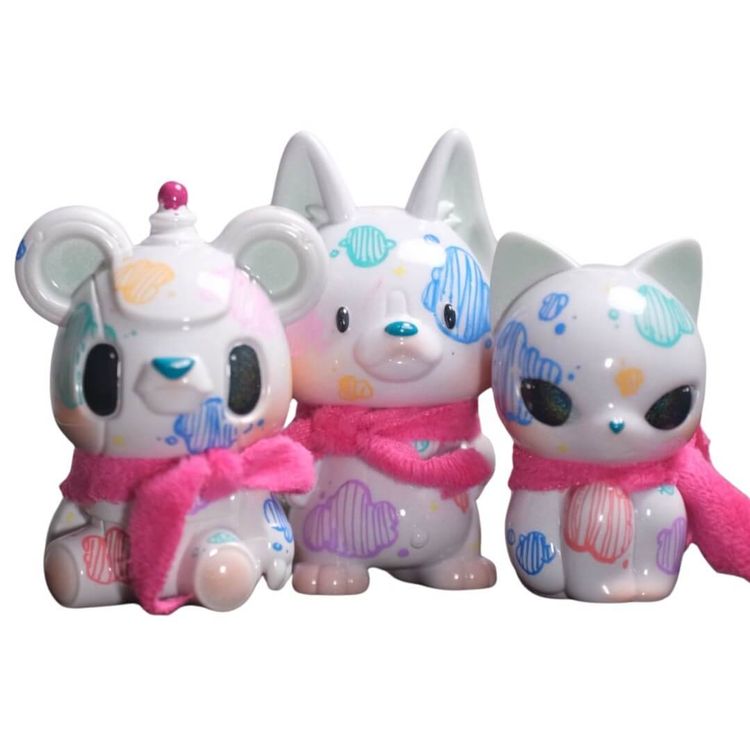 Doodle Gwen, Bee3 & Cabbit Set by Eric Noah