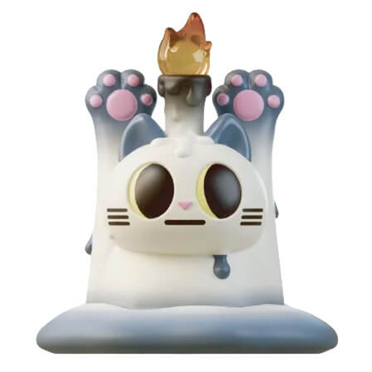 Doshii Cat Candlelight Blueberry Cake