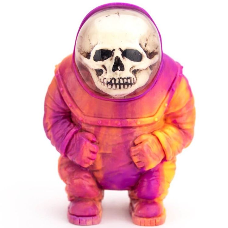 Double Cast Cosmonaut – Purple Yellow by Dingy Dave