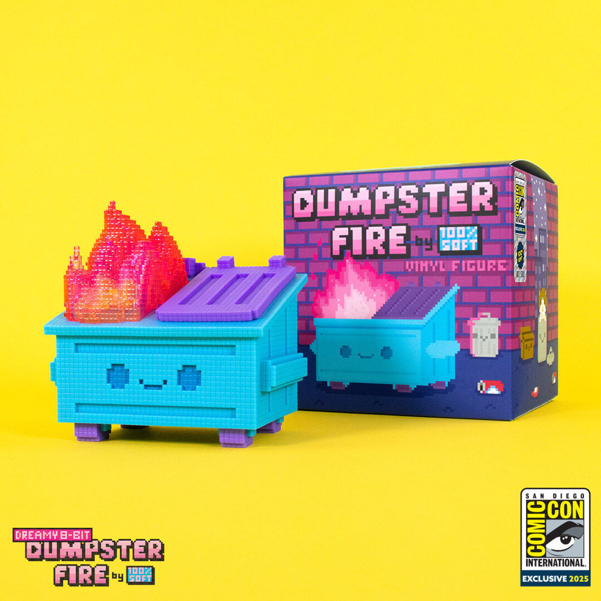 Dreamy 8-Bit Dumpster Fire