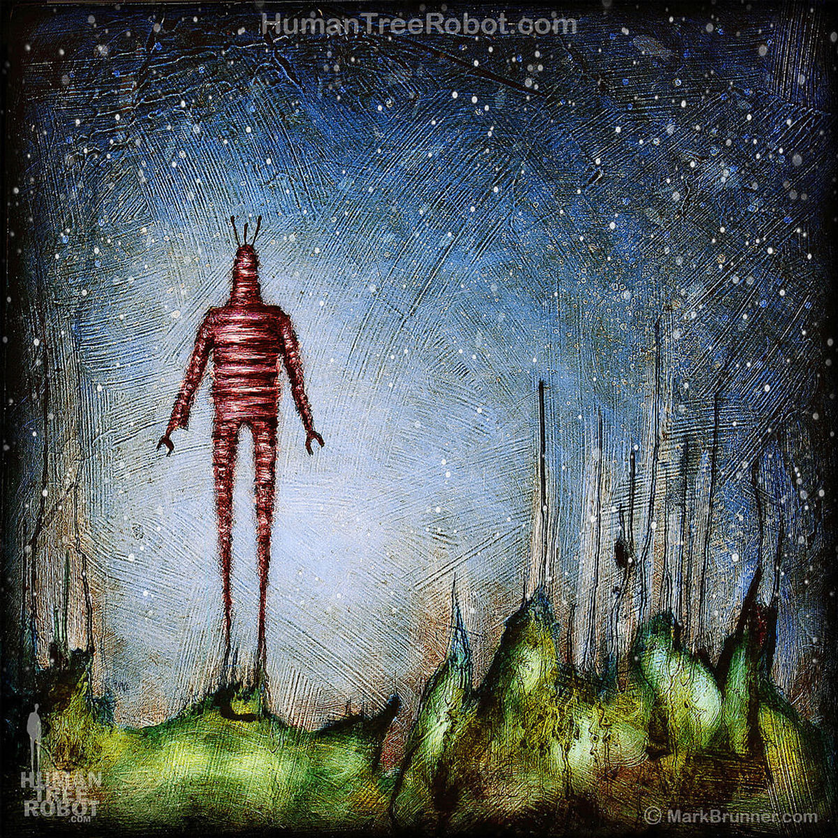 Drip Landscape, Robot A 1