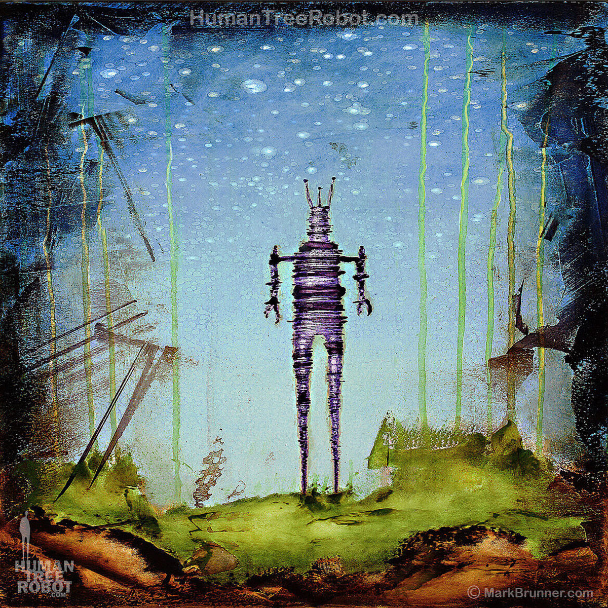 Drip Landscape, Robot B