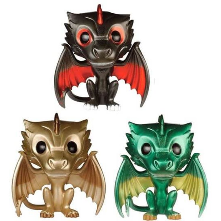 Drogon, Rhaegal, & Viserion: Game of Thrones  [16, 20, 22] by Funko