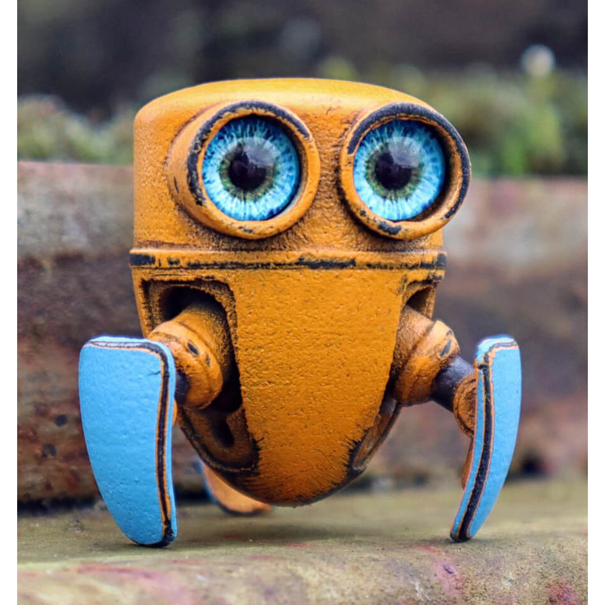 Drop Pod Droid Orange Blue