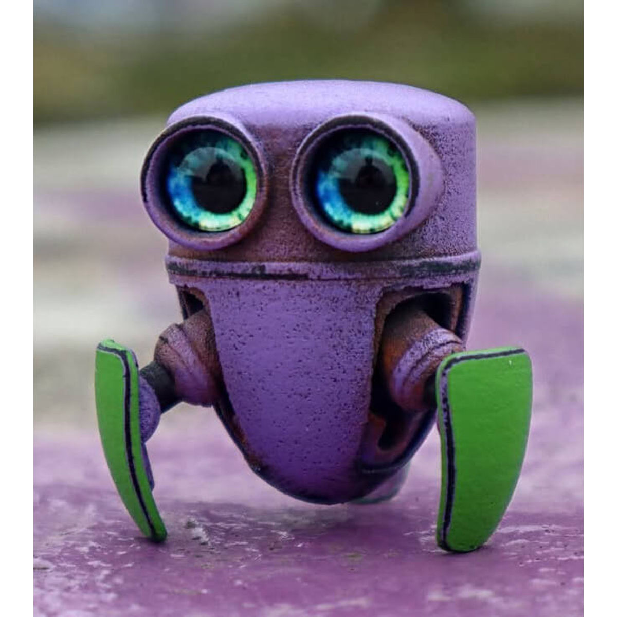 Drop Pod Droid Purple Green