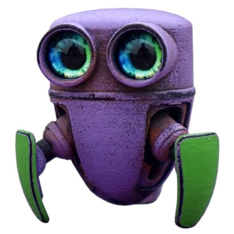 Drop Pod Droid Purple Green by The Droid Foundry