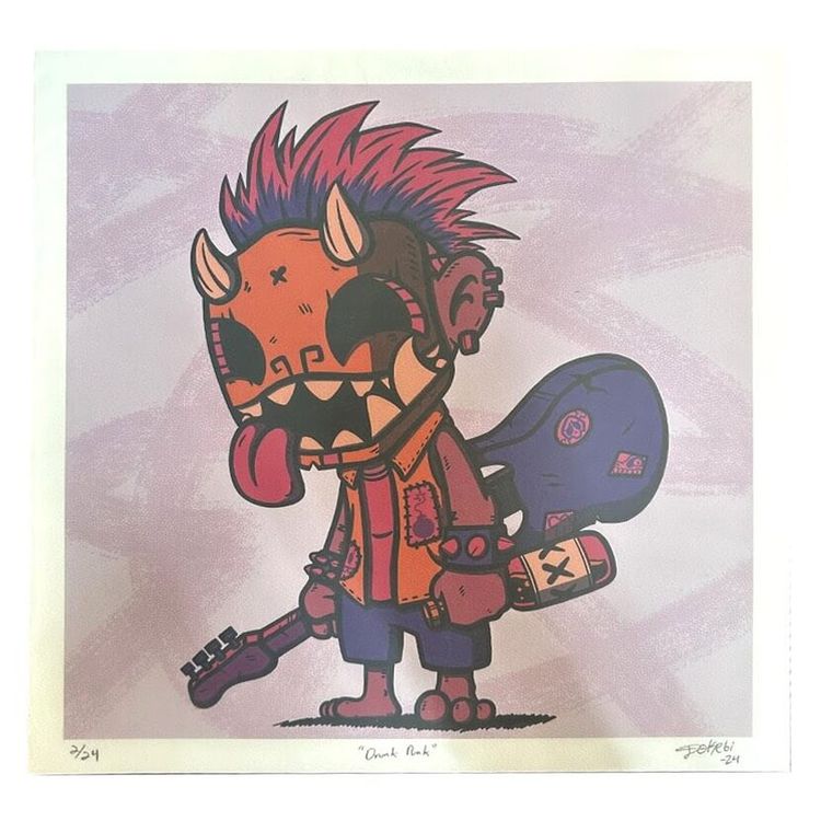 Drunk Punk by Chris Dokebi