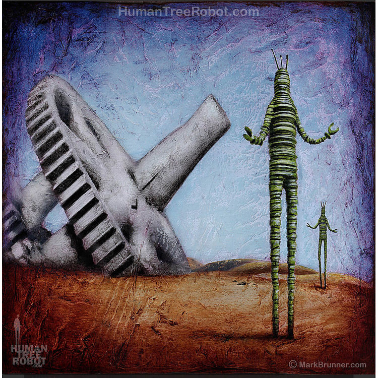 Dual Discovery by HumanTreeRobot