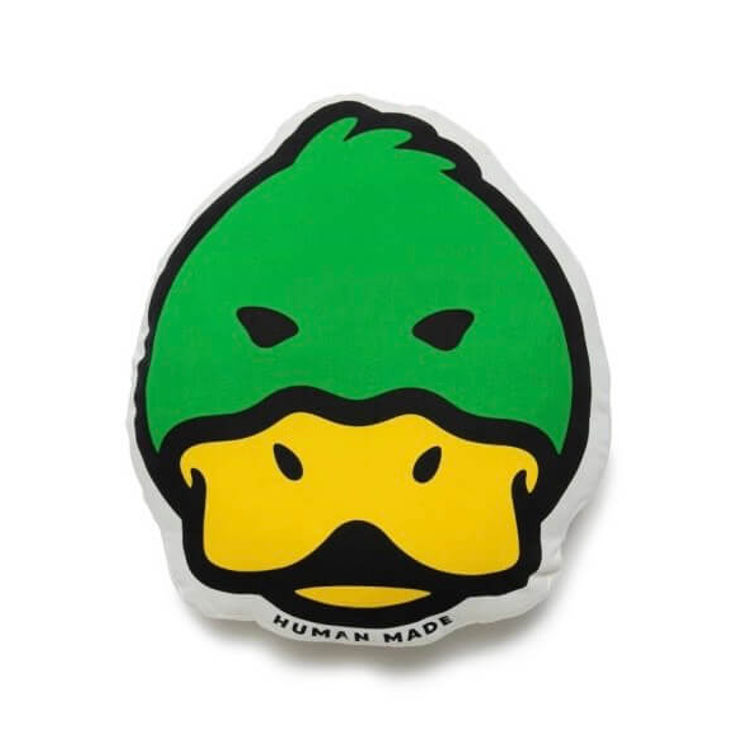 Duck Face Cushion by Human Made