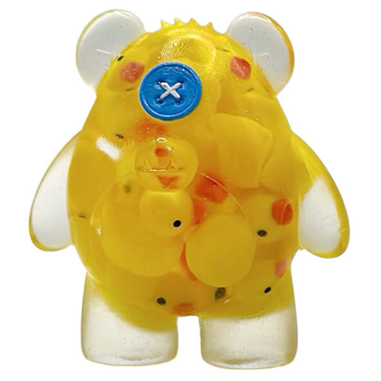 Duck Filled Killer Bear (Blue Button) by Murd3rBird