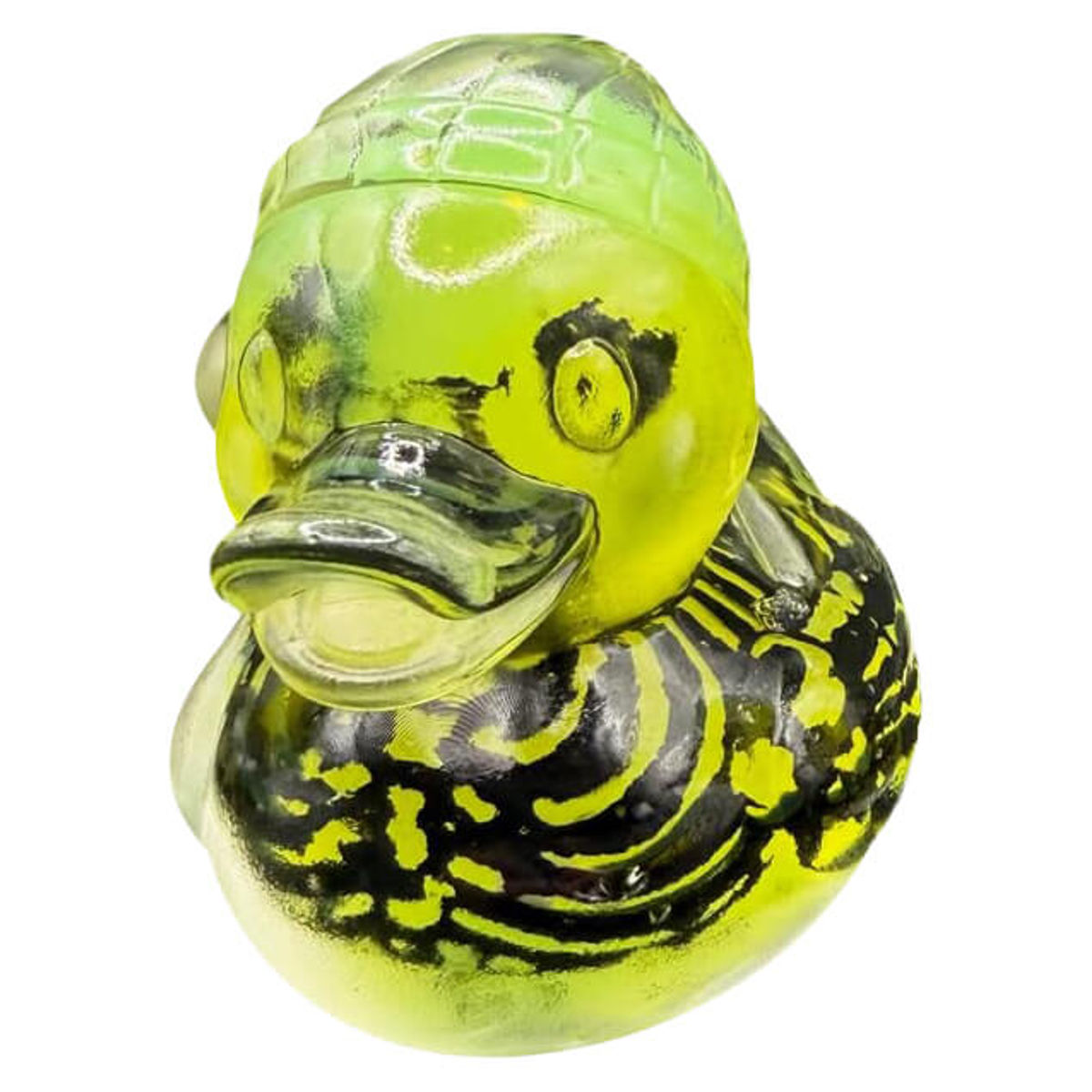Ducky Double Cast Skeleton Yellow GID