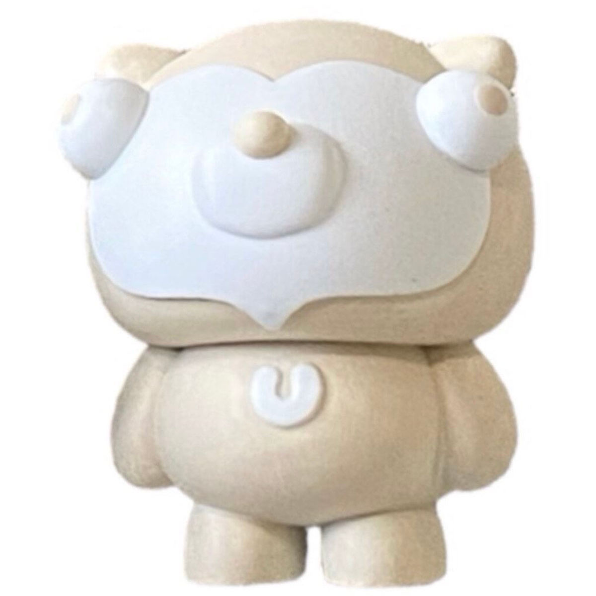 Dudu (Pastel Beige & White)