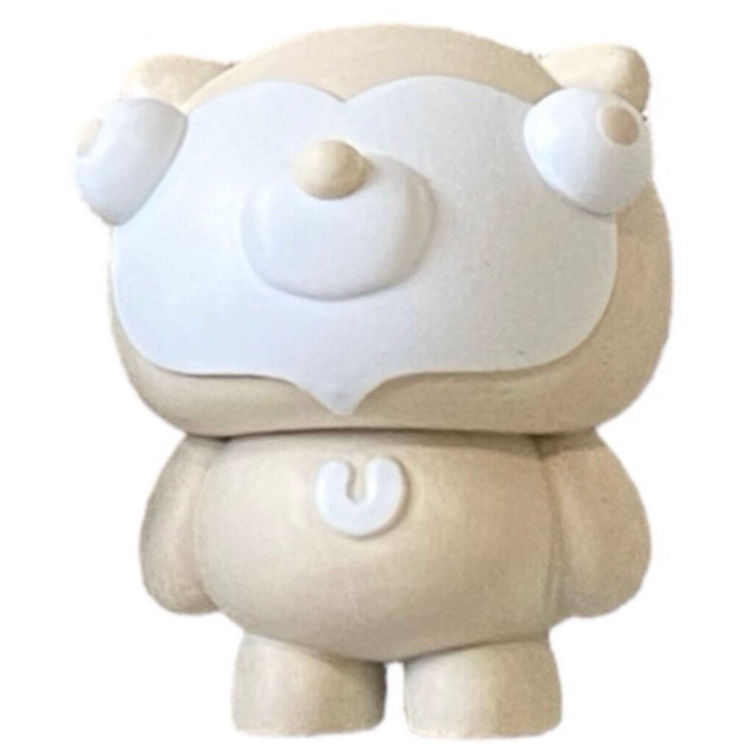 Dudu (Pastel Beige & White) by Drawdelow