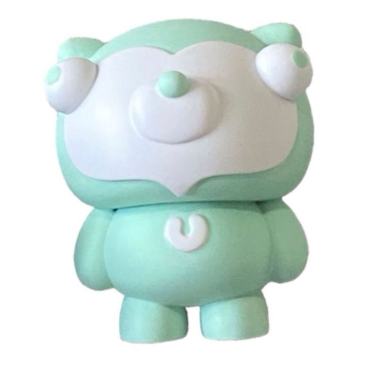 Dudu (Pastel Green & White) by Drawdelow