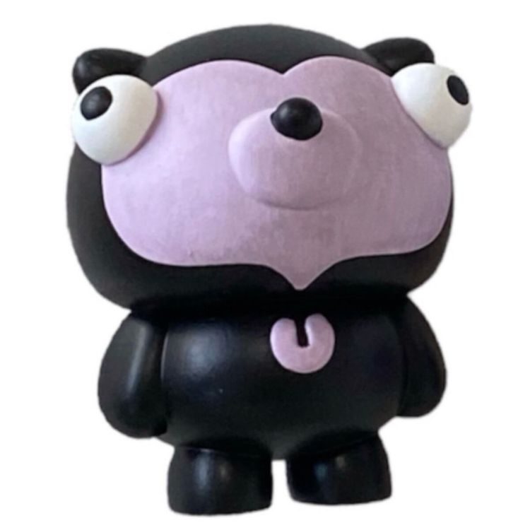 Dudu (Pastel Purple & Black) by Drawdelow