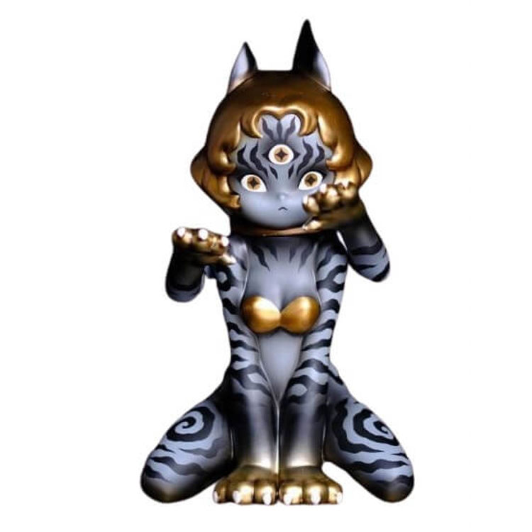 Cat Lady Sukimi Black Gold Tiger by ABAO