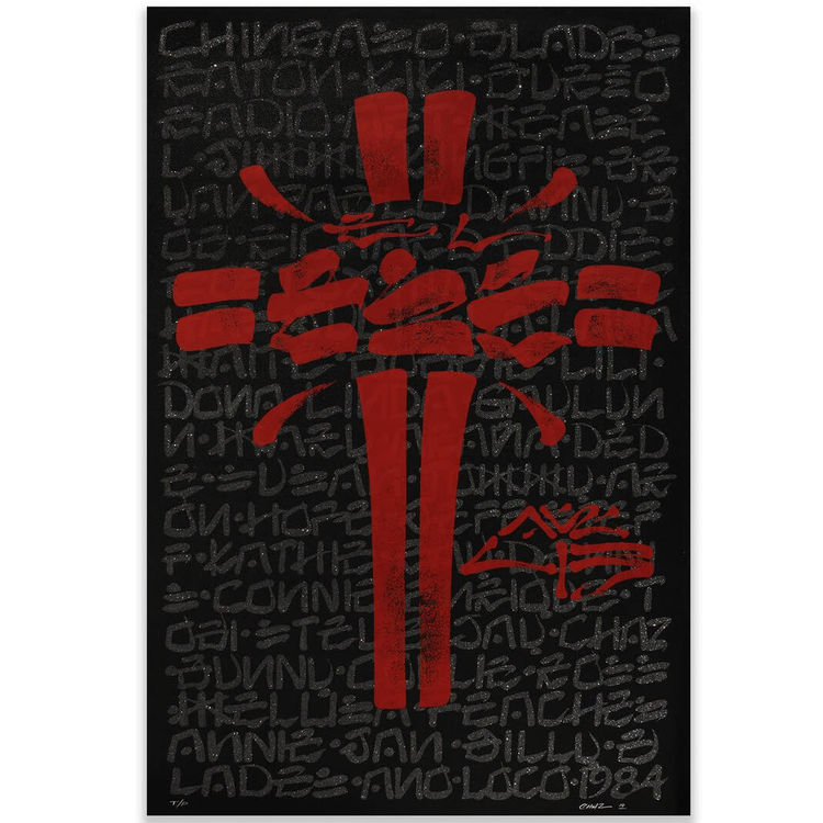 EL ESE by Chaz Bojórquez