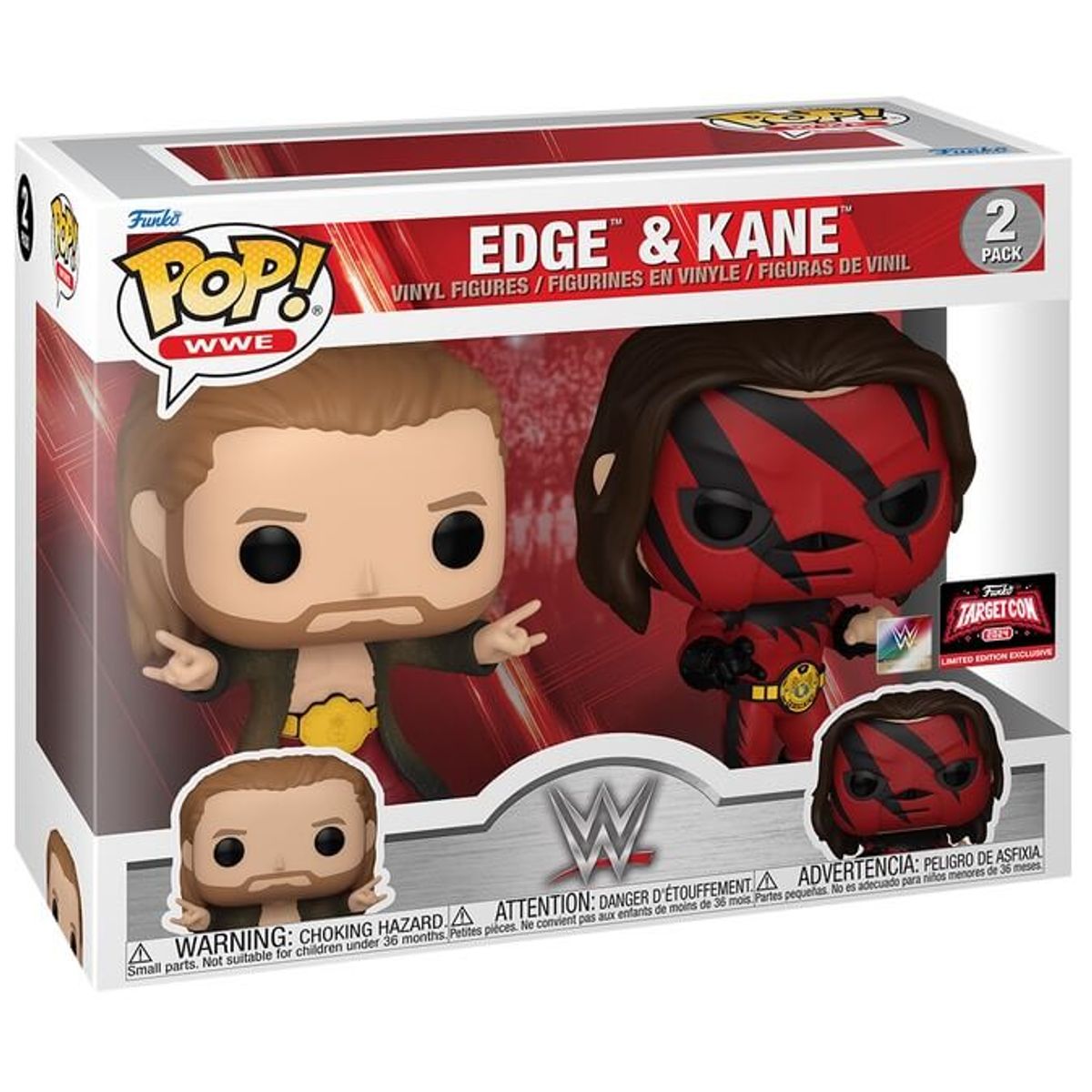 Edge & Kane : WWE (2 Pqck)
