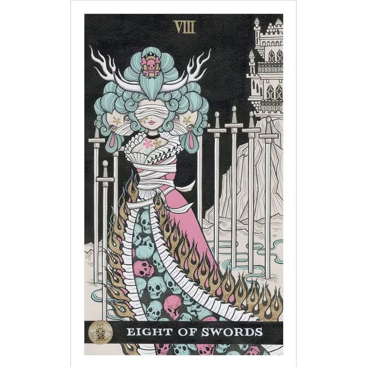 Eight of Swords (Print) by Junko Mizuno
