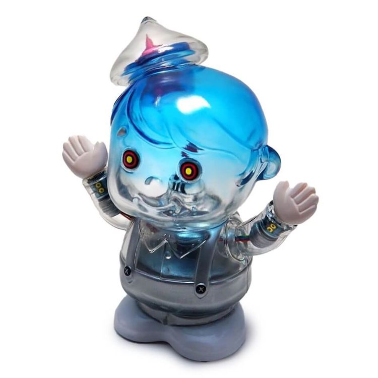 Humanoid Machine No. 1 Clear Blue by Denki Kairo