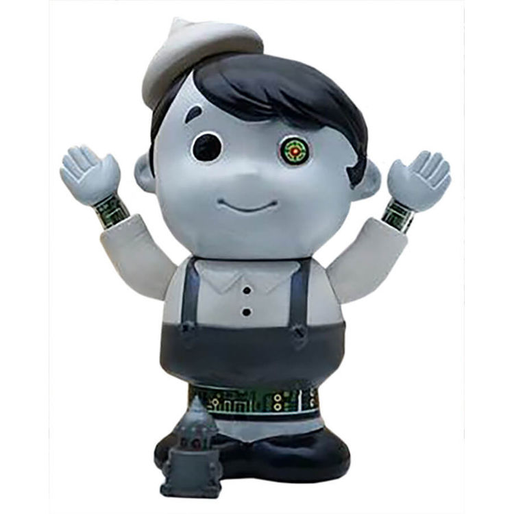 Humanoid Machine No. 1 Comic Version Mono by Denki Kairo