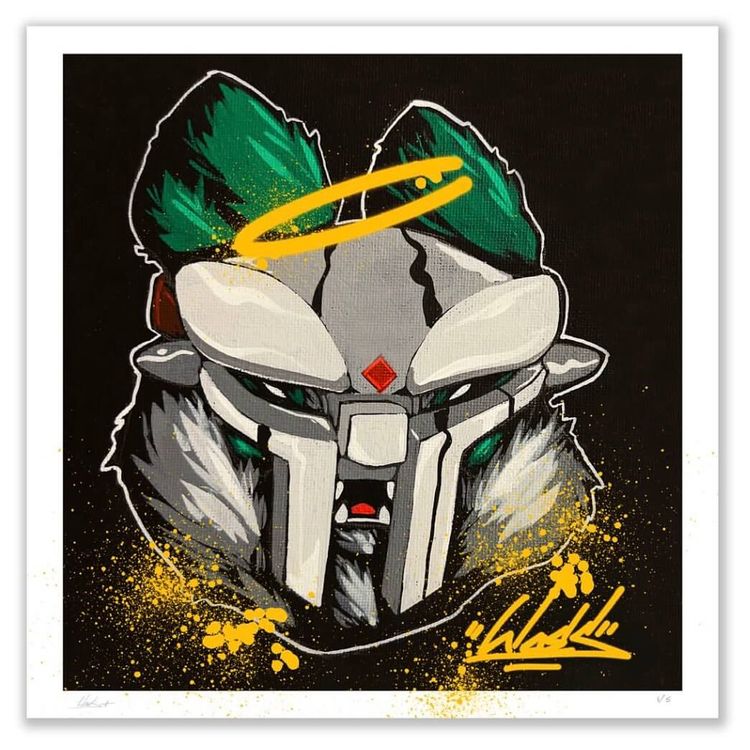 Embellished Metalface Woes by Woes (Aaron Martin)