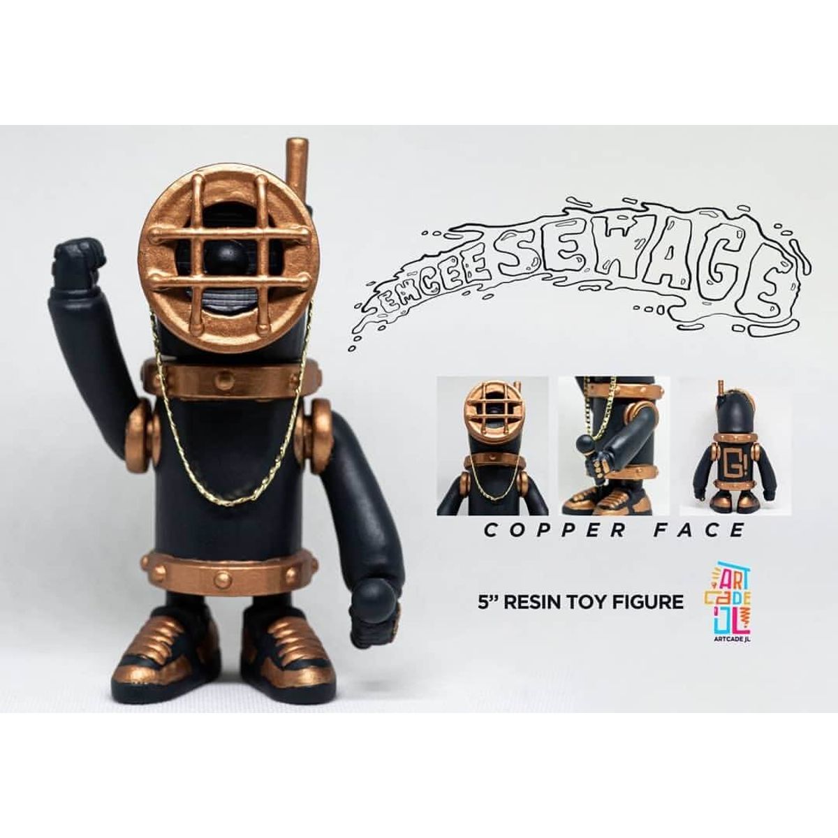 Emcee Sewage Copper Face