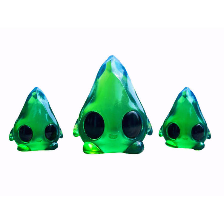 Emerald Prisbite (Big)  by Trash Panda Toys