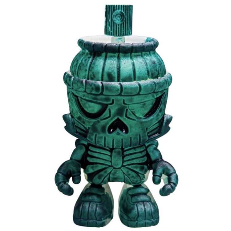 Emerald Skull Coffer  Pass the Bone by Sket One