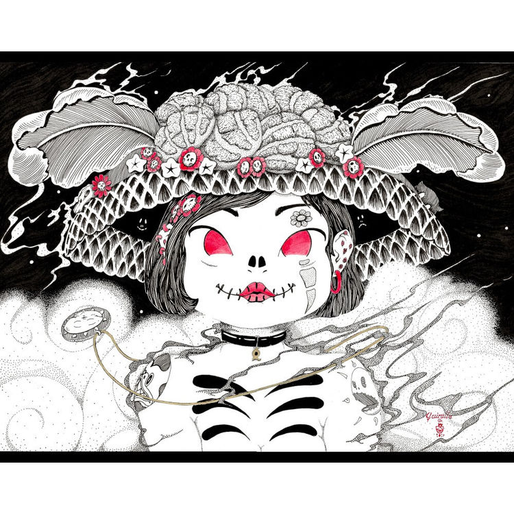 Entre Conchas y Catrinas 03 by Quiralta