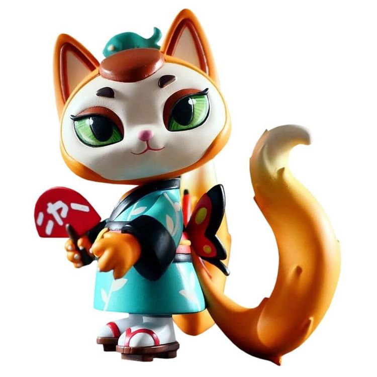 Eruma the Cat-mium Geisha by Otto Bjornik